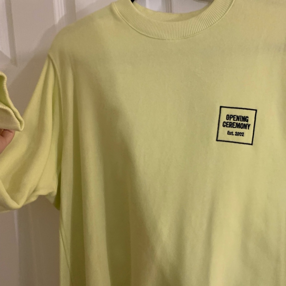 Opening ceremony crew neck sweatshirt